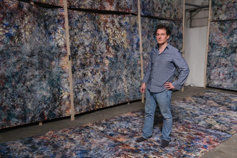 Künstler Martin Werthmann arbeitet an neuer Ausstellung Werkstatt im